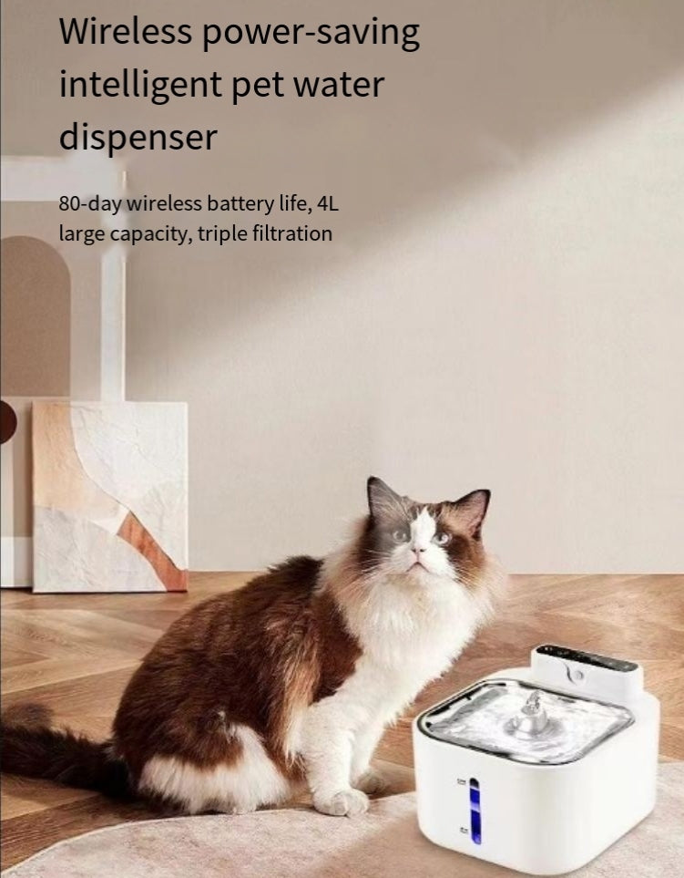 Smart Wireless Pet Water Fountain - Drikke automat