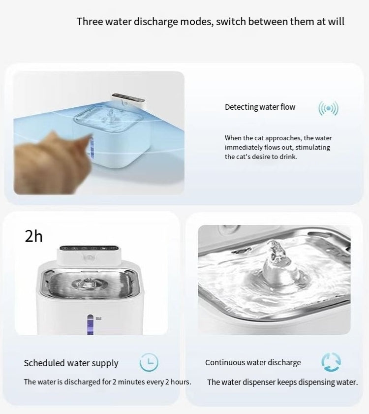 Smart Wireless Pet Water Fountain - Drikke automat