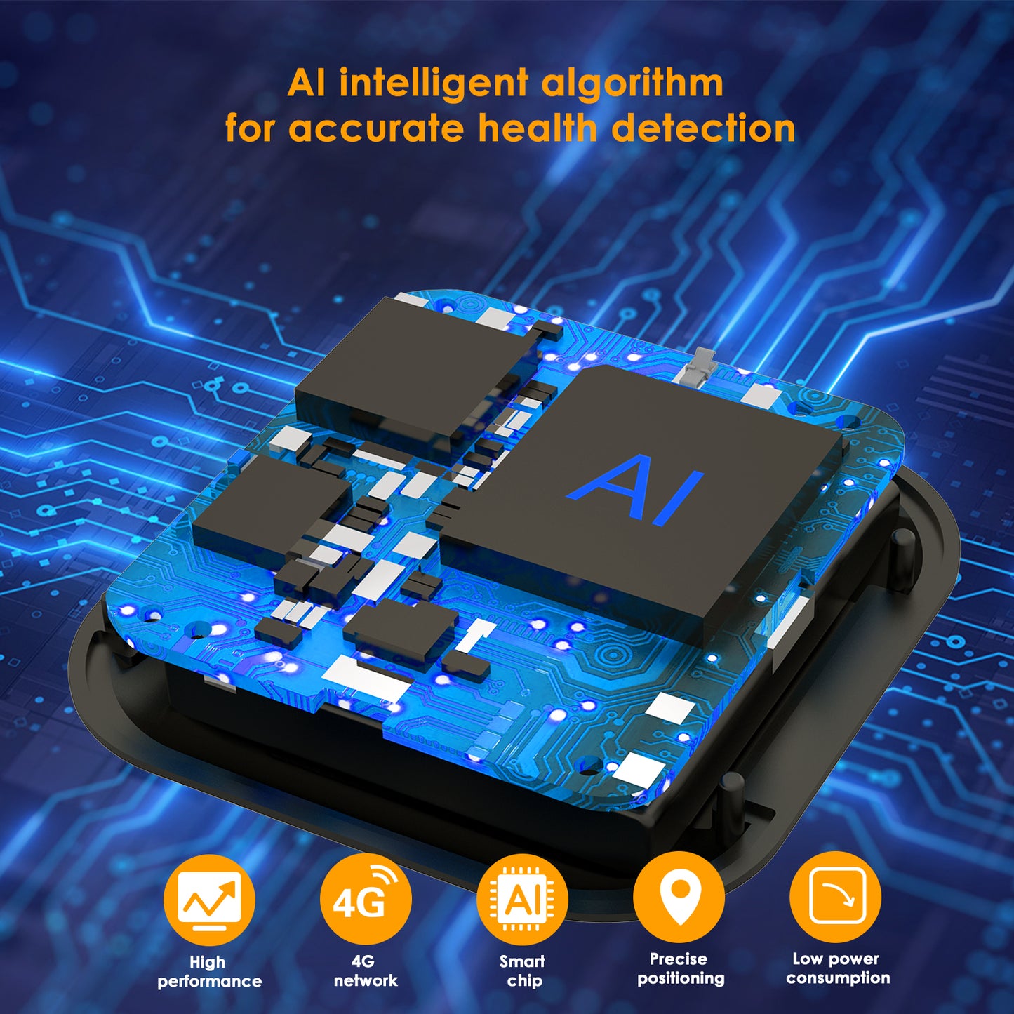 Smart GPS- & Sundhedstracker til Kæledyr - hold styr på dit kæledyrs helbred og sundhed